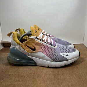 Nike Air Max 270 Men Size 10.5 Summer Gradient University Shoes AH8050-702